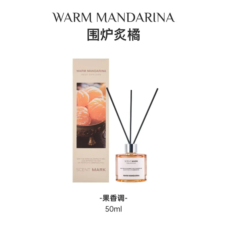 50ml Reed Diffuser Bottle with Essential Oil Lavender Rose Jasmine Diffuser Sets Hotel Home Fragrance Oil Air Freshener Oil