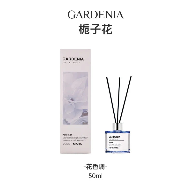 50ml Reed Diffuser Bottle with Essential Oil Lavender Rose Jasmine Diffuser Sets Hotel Home Fragrance Oil Air Freshener Oil