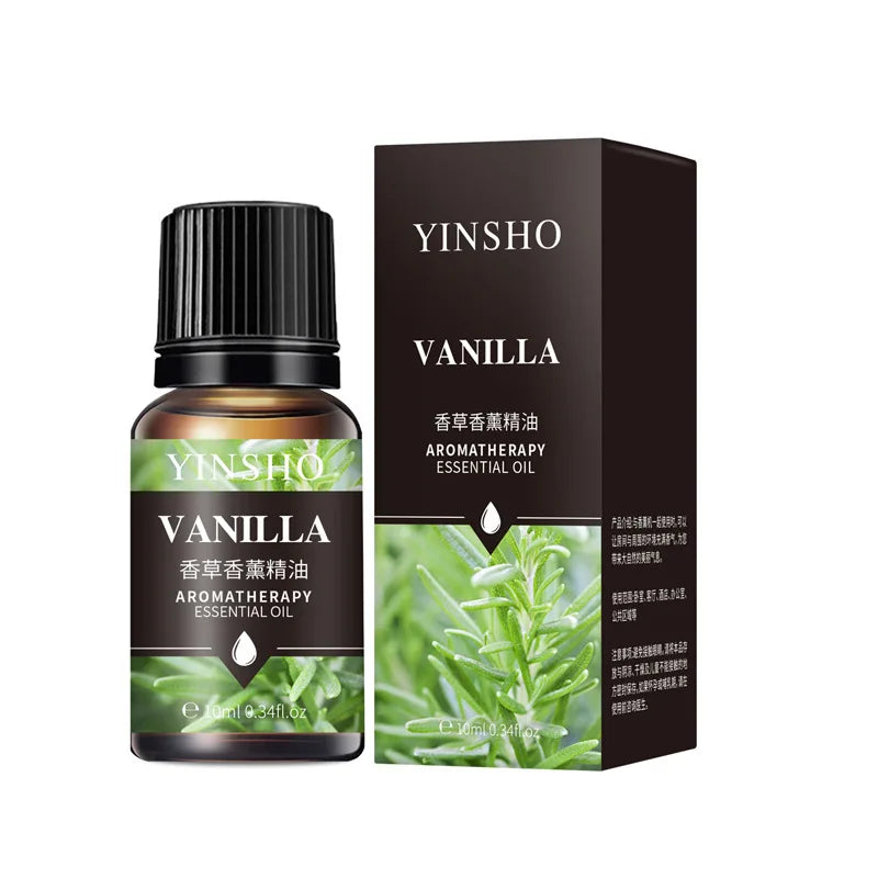 12 Flavors Essential Oils for Aroma Diffuser Air Humidifier Home Water-soluble 10ml Air Freshener Scents Fragrance Oil Perfume