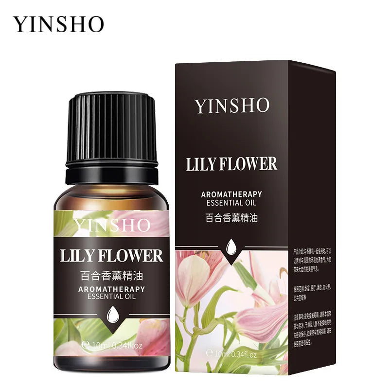 12 Flavors Essential Oils for Aroma Diffuser Air Humidifier Home Water-soluble 10ml Air Freshener Scents Fragrance Oil Perfume